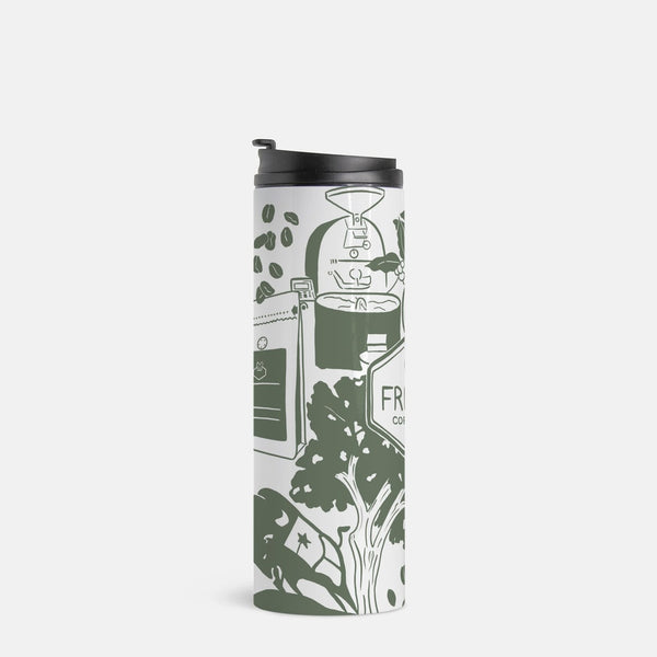 Frenchie Coffee Cibolo Tumbler - Sage